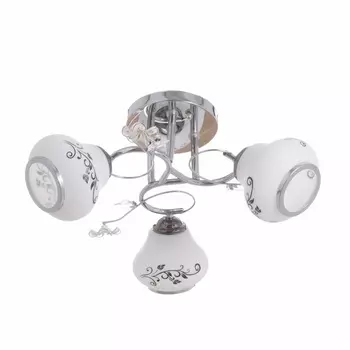 Люстра «Адена», 340 Вт Е27, хром, МОДЕЛЬ: 2612380