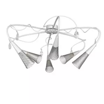 Люстра AEREO 6х25Вт G9 белый 75x35см