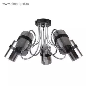 Люстра Affable, 5x40Вт E14, цвет хром