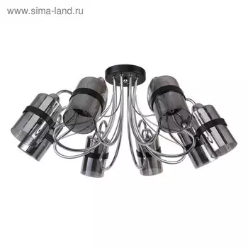 Люстра Affable, 8x40Вт E14, цвет хром