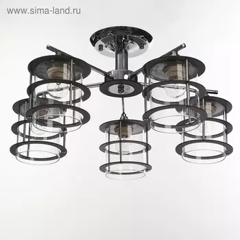 Люстра «Аган» E27 560 Вт серебро 535330 см BayerLux