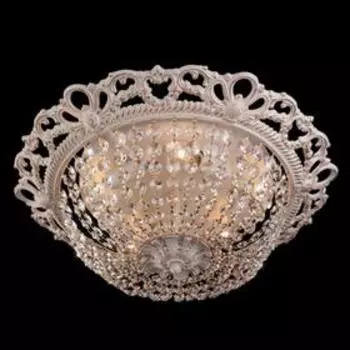 Люстра Ajmeri, 5x60Вт E14, цвет белый