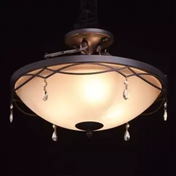 Люстра "Айвенго" 3x60Вт Е27 чёрный