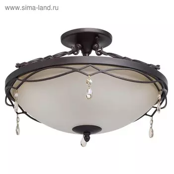 Люстра "Айвенго" 3x60Вт Е27 чёрный