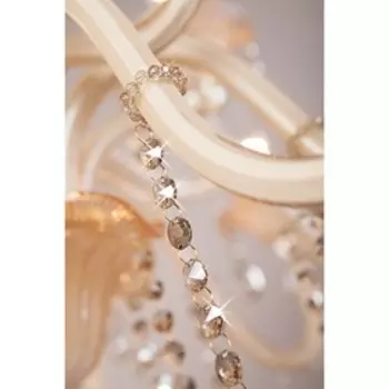 Люстра Albertina 15x60Вт Е14 бежевый, золото 103x103x134см