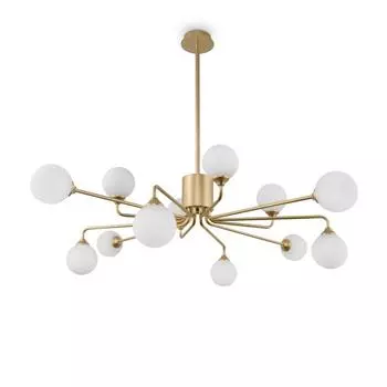 Люстра Alexis, 12x40Вт G9, цвет золото