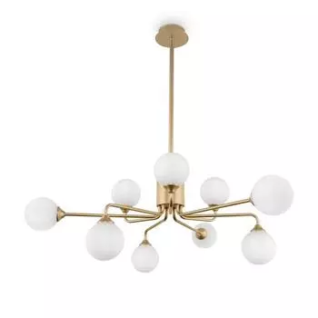 Люстра Alexis, 9x40Вт G9, цвет золото