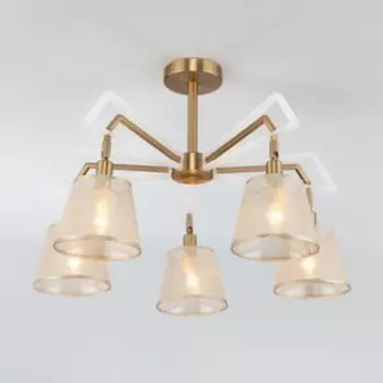 Люстра Alicante 5x40Вт E14 бронза