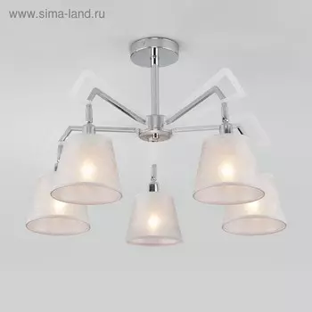 Люстра Alicante 5x40Вт E14 хром