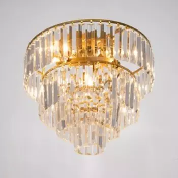 Люстра Аллесия E14 40Вт золото 40х40х28 см