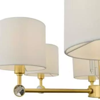 Люстра Maytoni MOD088PL-06BS, 6хE14, 40Вт, 68х68х139 см, цвет латунь