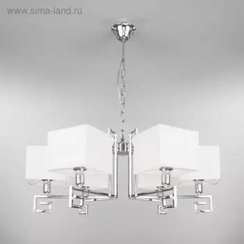 Люстра Alma, 6x40Вт E14, цвет хром