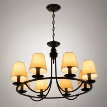 Люстра «Амалия» 8хЕ14 40 Вт черный 858560-67 см BayerLux