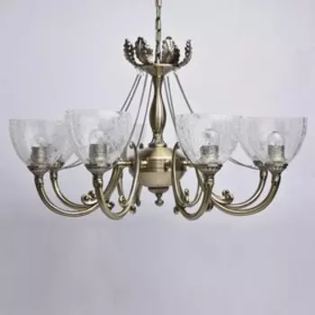 Люстра «Аманда», 8x60Вт E27, бронза