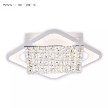 Люстра Ambrella light Ice 240Вт LED 3000-6400К белый с ПДУ