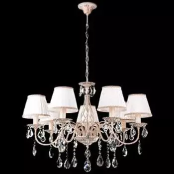 Люстра Amelia, 7x40Вт E14, цвет белый