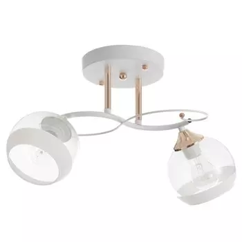 Люстра "Анава" 2хE27 40Вт белый 48х25х25 см BayerLux