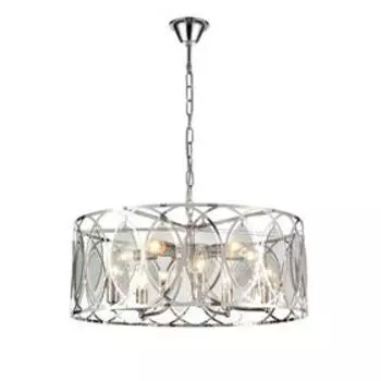 Люстра Angela, 10x40Вт E14, цвет дымчатый