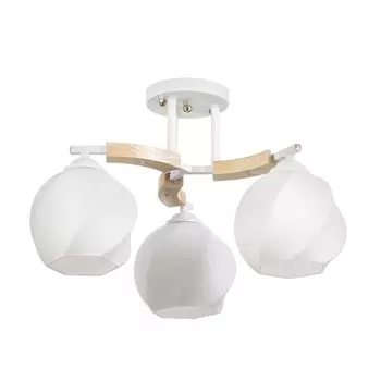 Люстра потолочная BayerLux «Антер», 3хЕ27, 40 Вт, белый, 484827 см