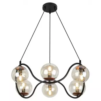 Люстра Apollo 4073-206 6хЕ14 40Вт