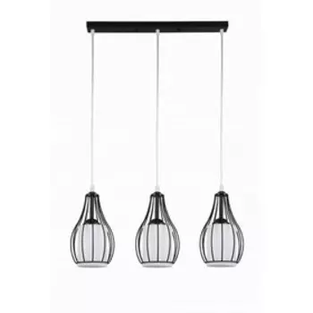 Люстра «Аргос», 40Вт, E27, цвет чёрный