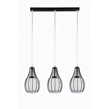 Люстра «Аргос», 40Вт, E27, цвет чёрный