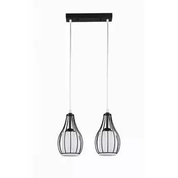 Люстра «Аргос», 40Вт, E27, цвет чёрный