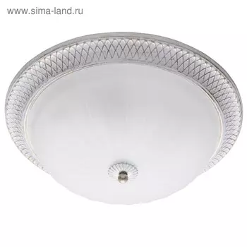 Люстра «Ариадна», 3x60W E27, белый, золотистый 37x37x14 см