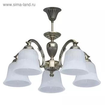 Люстра «Ариадна», 5x60Вт E27, античная бронза