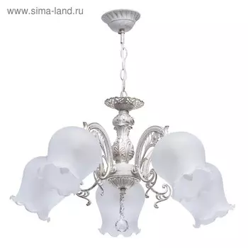 Люстра "Ариадна" 5x60Вт E27 белый