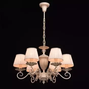 Люстра "Ариадна" 6x40Вт E14 слоновая кость