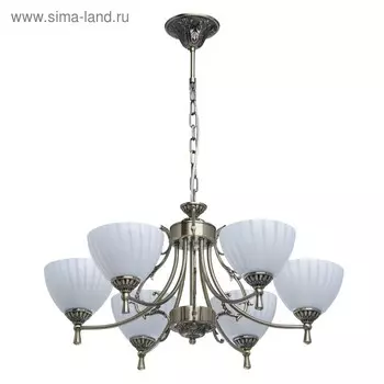 Люстра "Ариадна" 6x60Вт E14 античная бронза