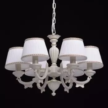 Люстра «Ариадна», 6x60Вт E14, золото, слоновая кость