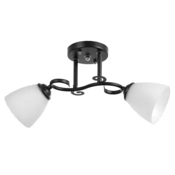 Люстра Ассами 2хE27 40Вт черный 30х17х16 см BayerLux