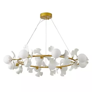 Люстра «Аста», размер 100x150 см, 12x10Вт, G9