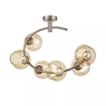 Люстра Astoria, 6x60Вт E27, цвет шампань