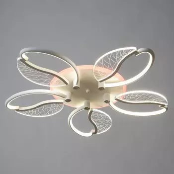 Люстра потолочная BayerLux «Астрид», 5хLED, 110 Вт, 3000-6000К, RGB, белый, 65658 см