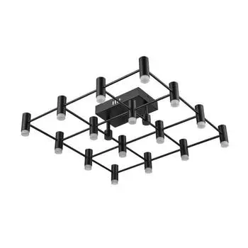 Люстра Аtmosfera, 48Вт LED, 3000K, 3840lm, цвет чёрный
