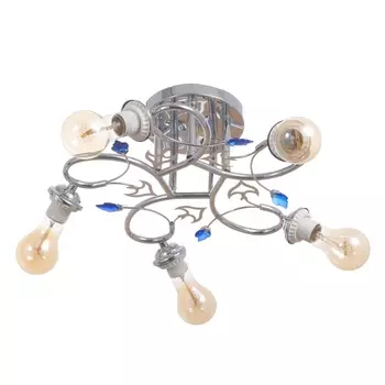 Люстра "Аура" бп 5х40Вт Е27 Хром МОДЕЛЬ: 2612363