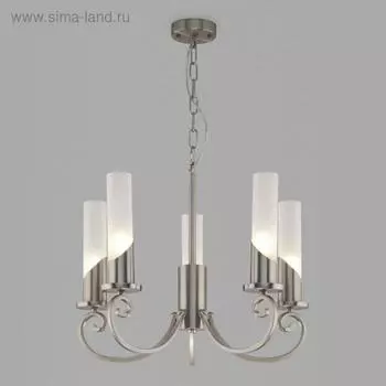 Люстра Banci, 5x60Вт E14, цвет никель