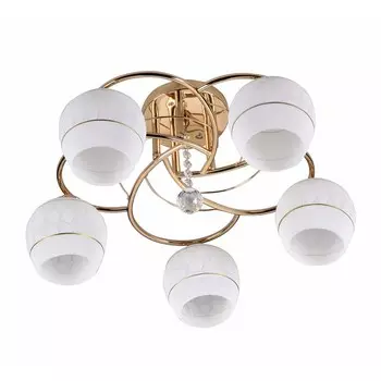 Люстра «Барбара», 60Вт, E27, цвет золото