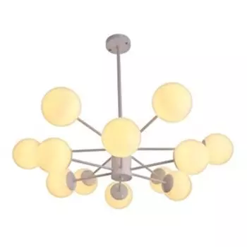 Люстра «Баренса» 1240 Вт E27 белый 868675 см BayerLux