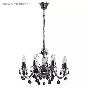 Люстра «Барселона» 8x60Вт Е14 никель