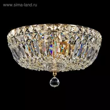 Люстра Maytoni DIA100-CL-03-G, 3хE14, 60Вт, 30х30х20,5 см, цвет золото