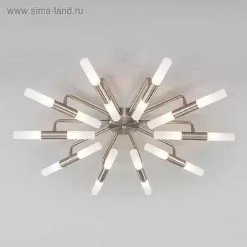 Люстра Bastone, 20x3Вт G4, цвет никель