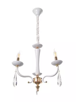 Люстра BayerLux «Бешо», 340 Вт, Е14, белый, 505045(+50) см