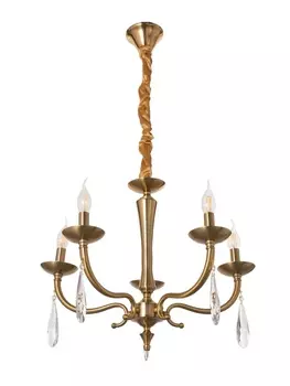 Люстра BayerLux «Бешо», 540 Вт, Е14, бронза, 606045(+50) см