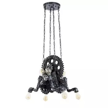 Люстра BayerLux «Джеймас», 8хЕ27, черный, 4436 см