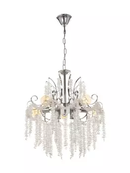 Люстра BayerLux «Ива», 740 Вт, Е27, хром, 484858(26) см