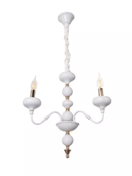 Люстра BayerLux «Лиза», 340, Е14, белый, 505049(+50) см